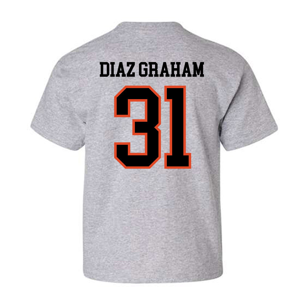 Oregon State - NCAA Men's Basketball : Jorge Diaz Graham - Classic Shersey Youth T-Shirt-2