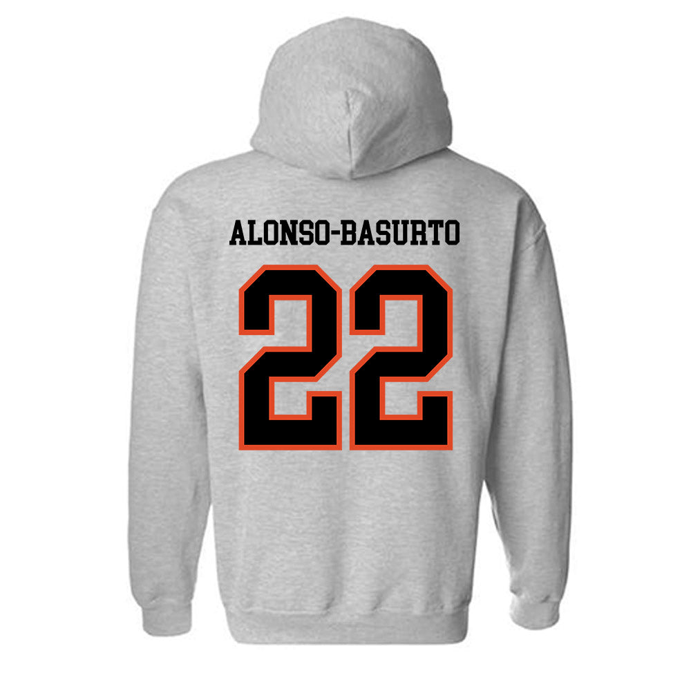 Oregon State - NCAA Women's Basketball : Lara Alonso-Basurto - Classic Shersey Hooded Sweatshirt-3