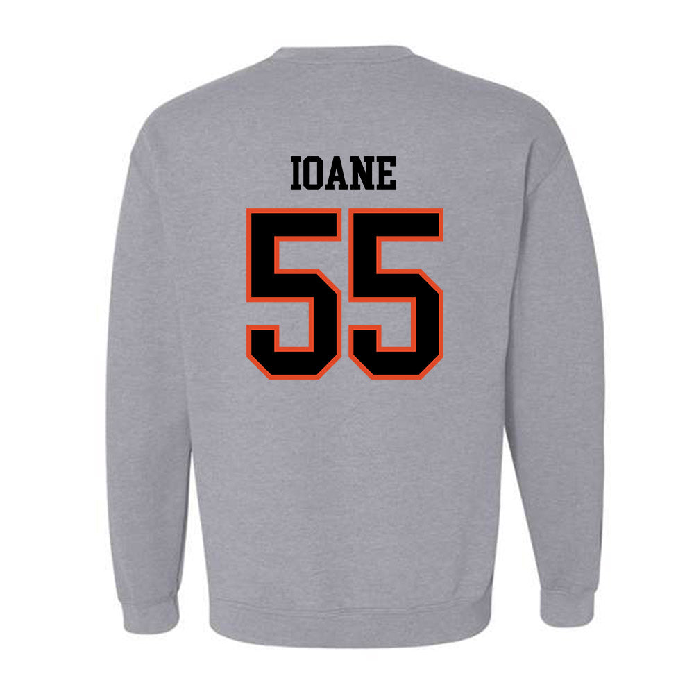 Oregon State - NCAA Football : Jeremiah Ioane - Classic Shersey Crewneck Sweatshirt-3