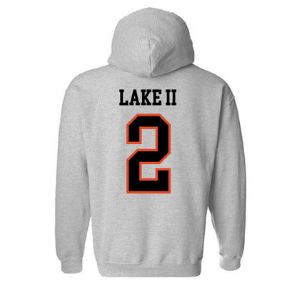 Oregon State - NCAA Men's Basketball : Josiah Lake II - Classic Shersey Hooded Sweatshirt-2