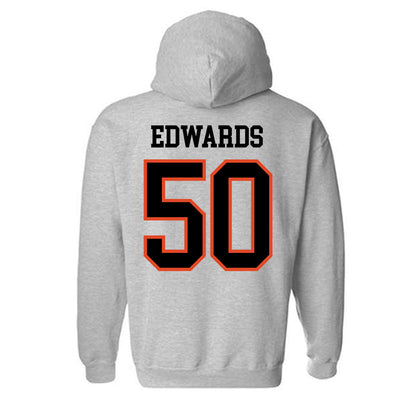 Oregon State - NCAA Baseball : Zach Edwards - Classic Shersey Hooded Sweatshirt-3