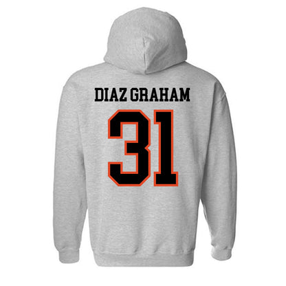 Oregon State - NCAA Men's Basketball : Jorge Diaz Graham - Classic Shersey Hooded Sweatshirt-2