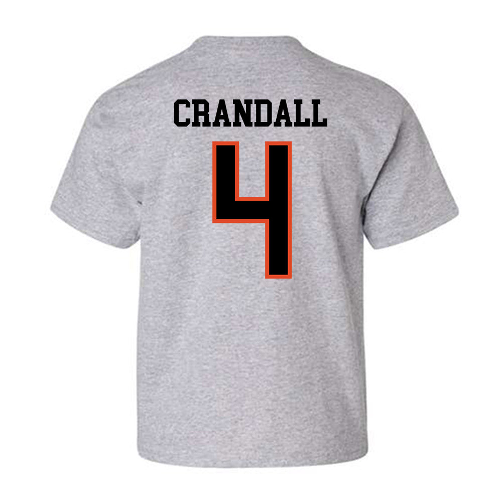 Oregon State - NCAA Football : TJ Crandall - Classic Shersey Youth T-Shirt-2