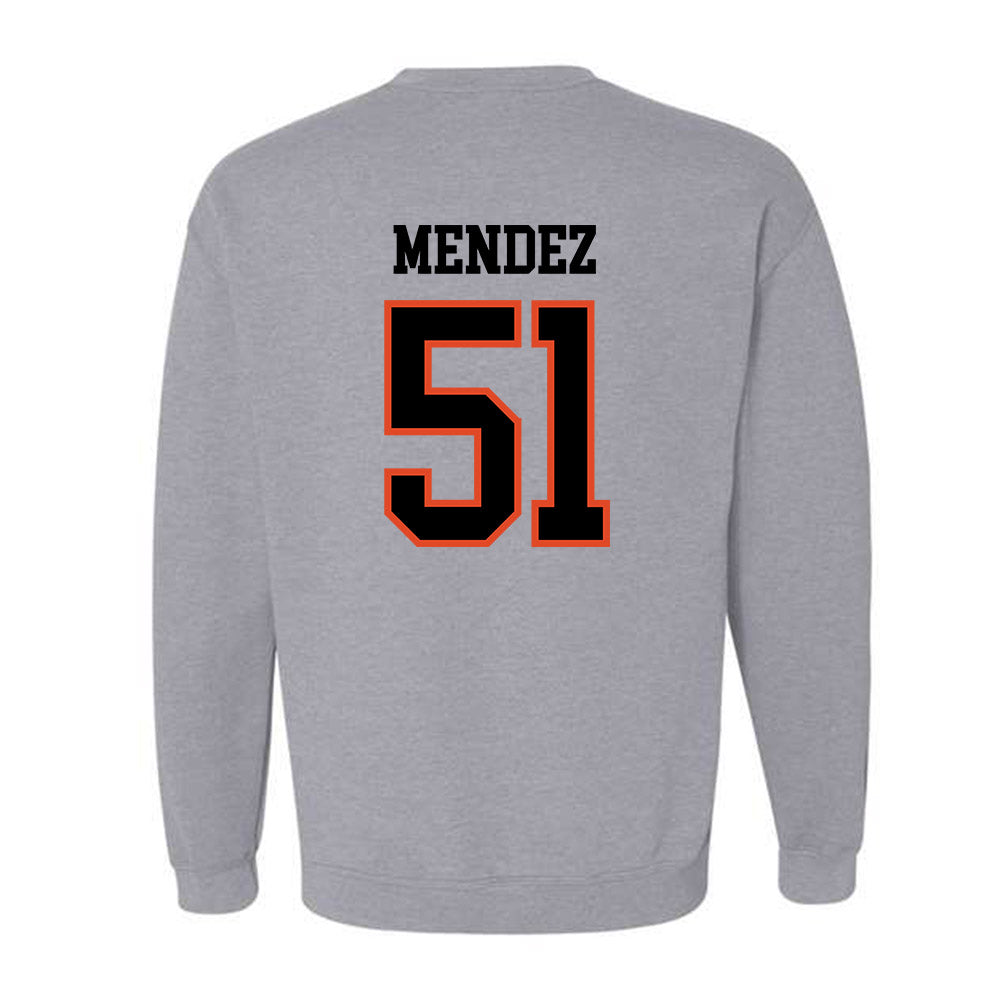 Oregon State - NCAA Baseball : Connor Mendez - Classic Shersey Crewneck Sweatshirt-2