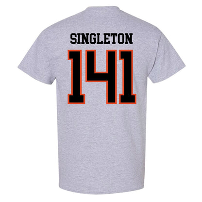Oregon State - NCAA Wrestling : Nash Singleton - Classic Shersey T-Shirt-2