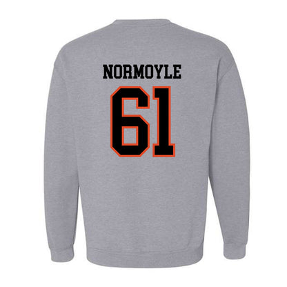 Oregon State - NCAA Football : Jake Normoyle - Classic Shersey Crewneck Sweatshirt-2
