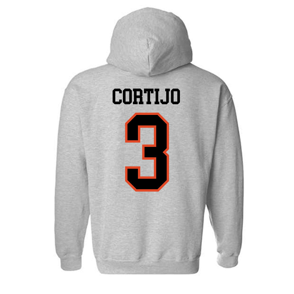 Oregon State - NCAA Men's Soccer : Fran Cortijo - Classic Shersey Hooded Sweatshirt-3