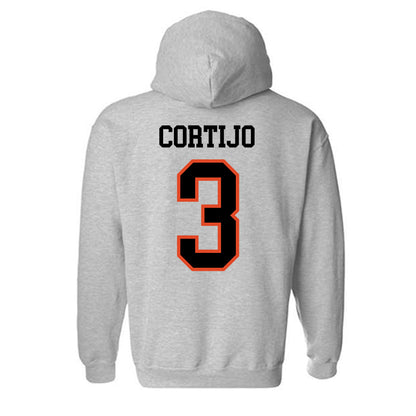 Oregon State - NCAA Men's Soccer : Fran Cortijo - Classic Shersey Hooded Sweatshirt-3