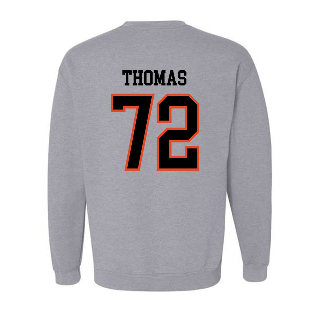 Oregon State - NCAA Football : Noah Thomas - Classic Shersey Crewneck Sweatshirt-2