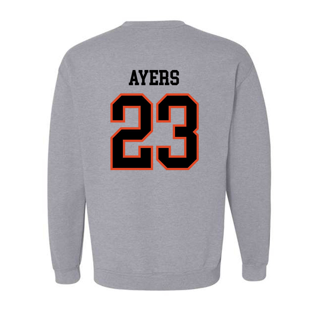 Oregon State - NCAA Football : Exodus Ayers - Classic Shersey Crewneck Sweatshirt-3