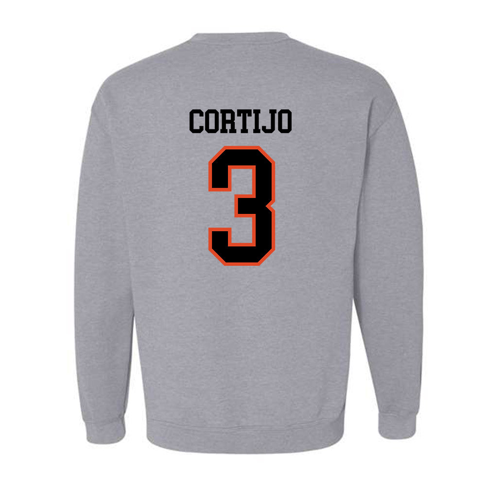 Oregon State - NCAA Men's Soccer : Fran Cortijo - Classic Shersey Crewneck Sweatshirt-2