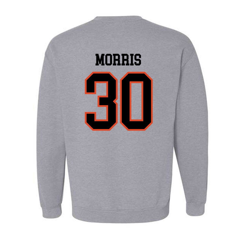 Oregon State - NCAA Baseball : Trey Morris - Classic Shersey Crewneck Sweatshirt-3