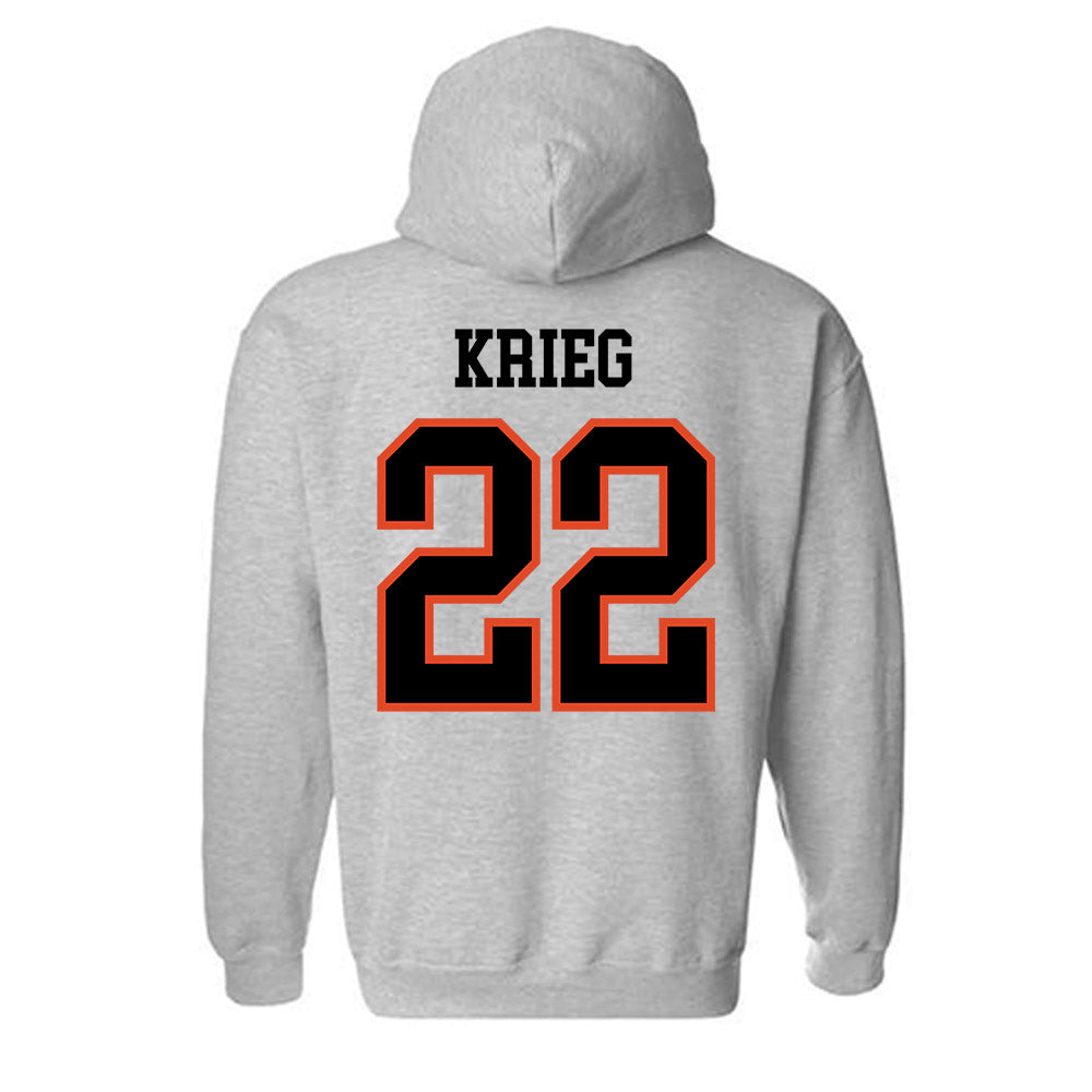 Oregon State - NCAA Baseball : Jacob Krieg - Classic Shersey Hooded Sweatshirt-2