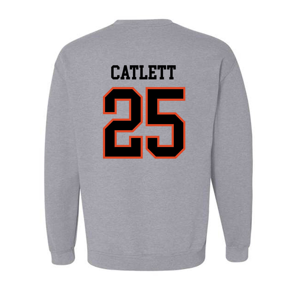 Oregon State - NCAA Men's Soccer : John Catlett - Classic Shersey Crewneck Sweatshirt-3
