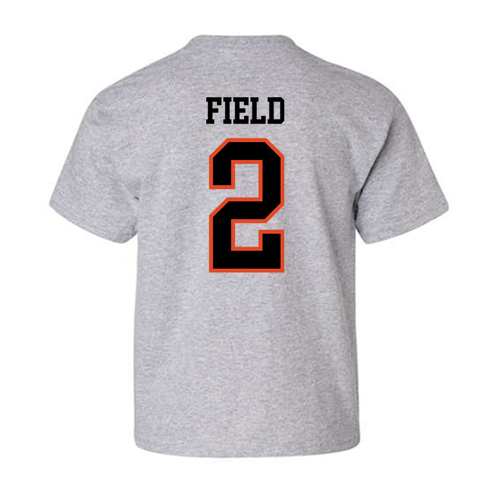 Oregon State - NCAA Women's Basketball : Katelyn Field - Classic Shersey Youth T-Shirt-3
