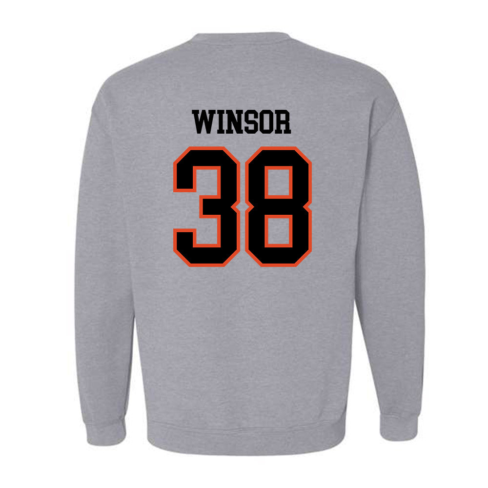 Oregon State - NCAA Football : AJ Winsor - Classic Shersey Crewneck Sweatshirt-2