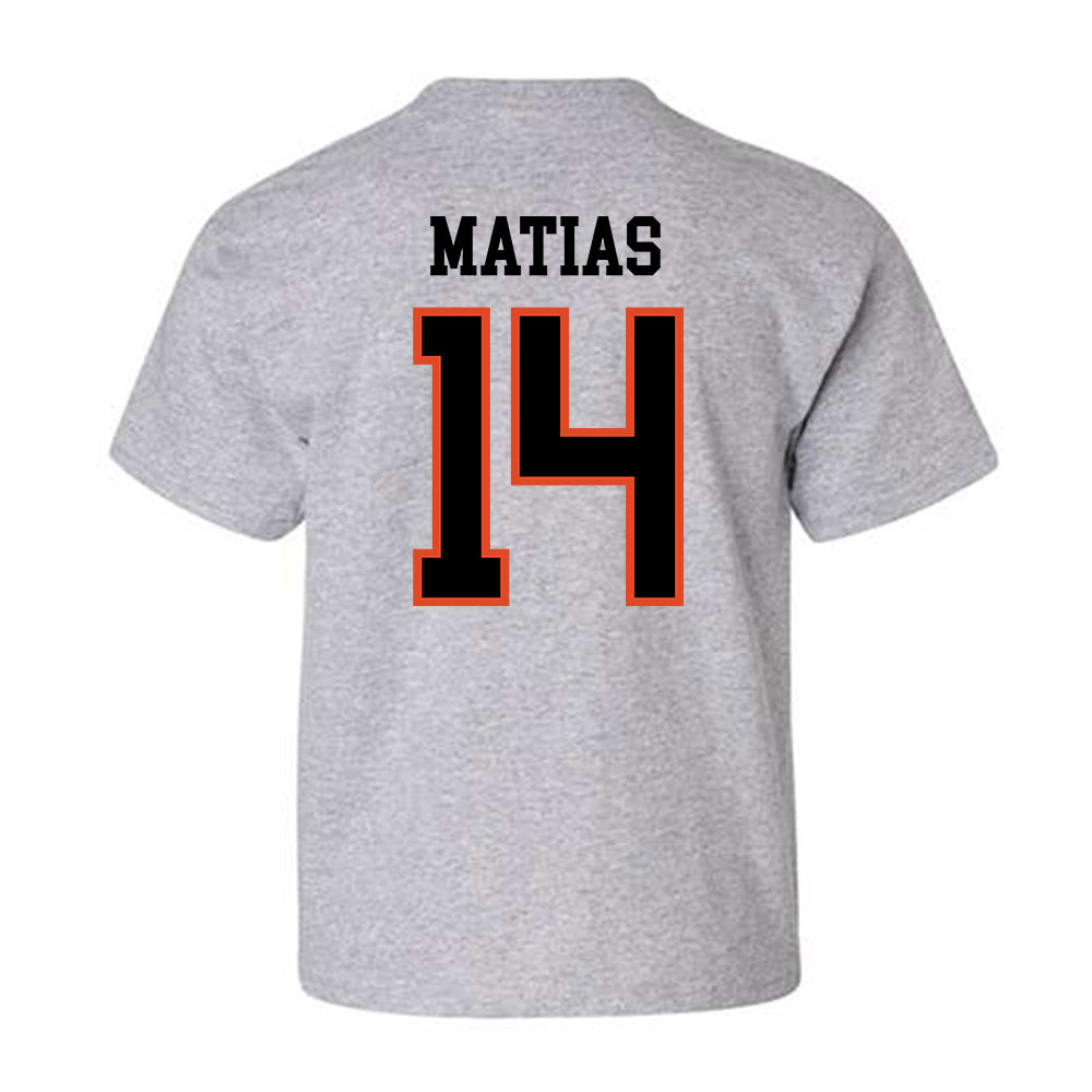 Oregon State - NCAA Women's Volleyball : Jackie Matias - Classic Shersey Youth T-Shirt-3