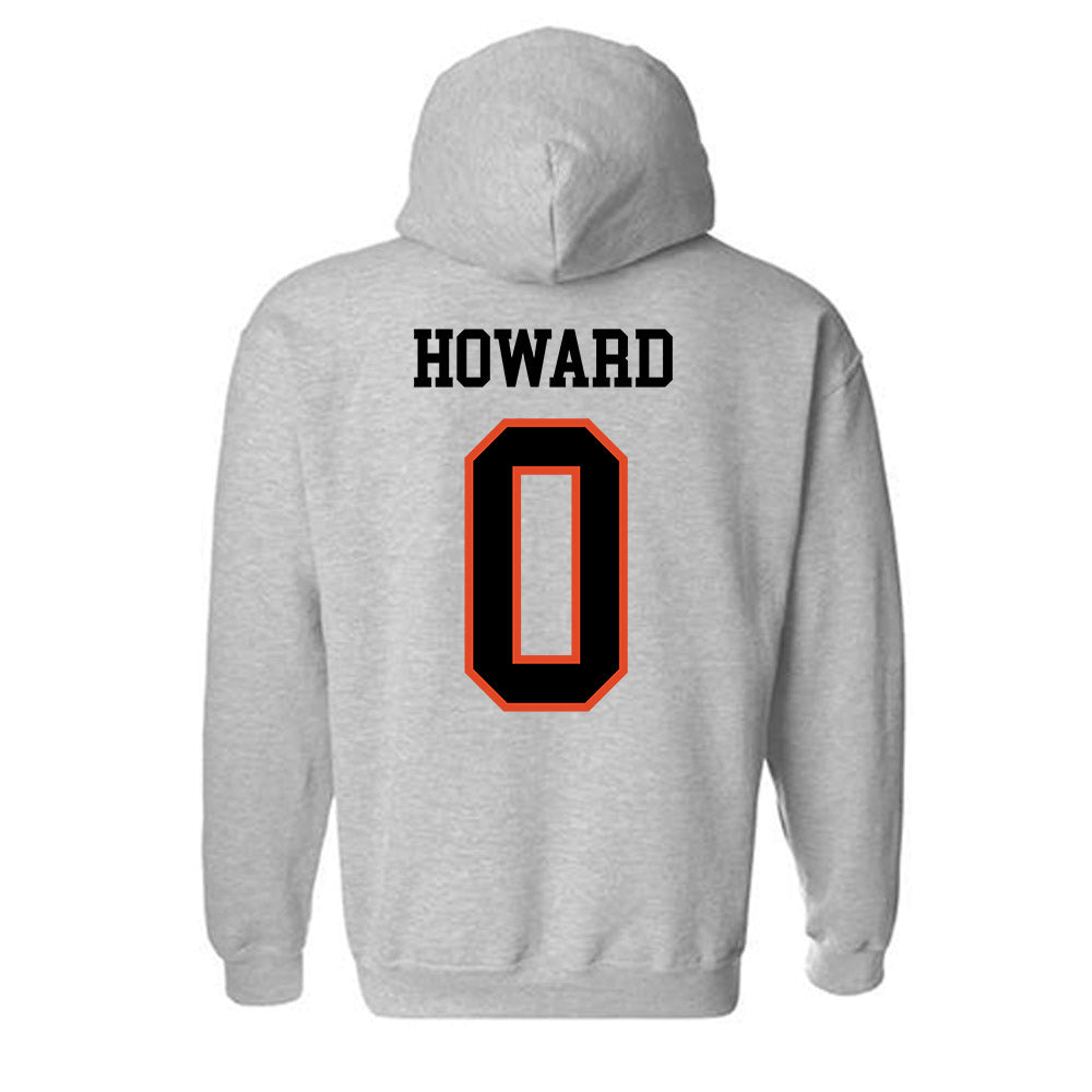 Oregon State - NCAA Football : Harlem Howard - Classic Shersey Hooded Sweatshirt-3