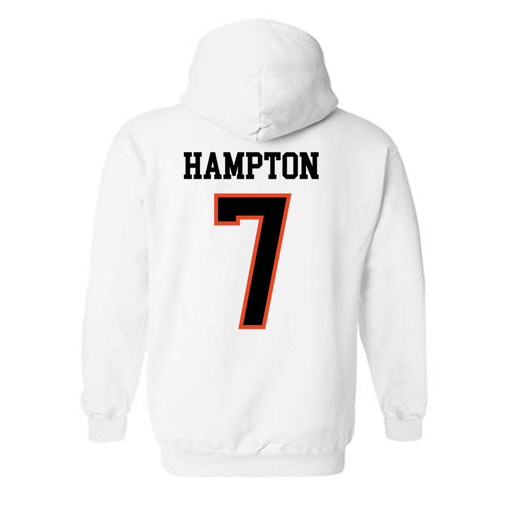 Oregon State - NCAA Football : Aeryn Hampton - Classic Shersey Hooded Sweatshirt-1