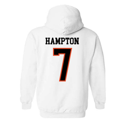 Oregon State - NCAA Football : Aeryn Hampton - Classic Shersey Hooded Sweatshirt-1