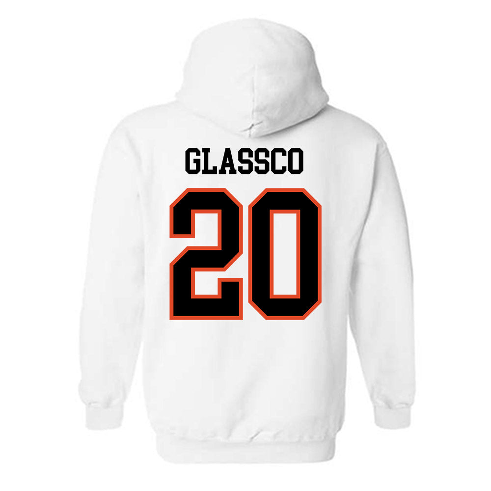 Oregon State - NCAA Baseball : Bryson Glassco - Classic Shersey Hooded Sweatshirt-1