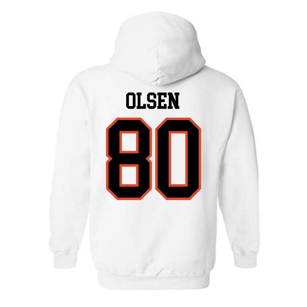 Oregon State - NCAA Football : Eric Olsen - Classic Shersey Hooded Sweatshirt-1