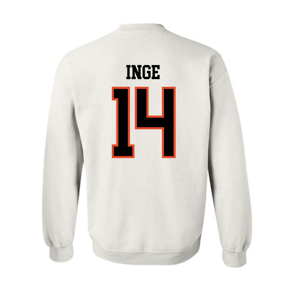 Oregon State - NCAA Baseball : Tyler Inge - Classic Shersey Crewneck Sweatshirt-1
