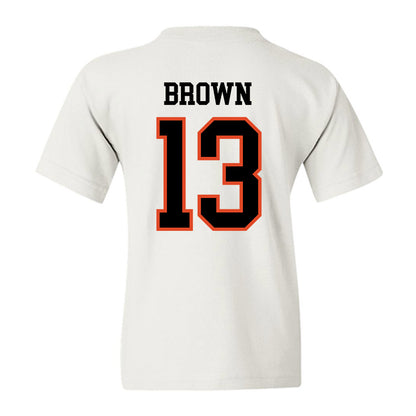 Oregon State - NCAA Football : Jeremiah Brown - Classic Shersey Youth T-Shirt-1