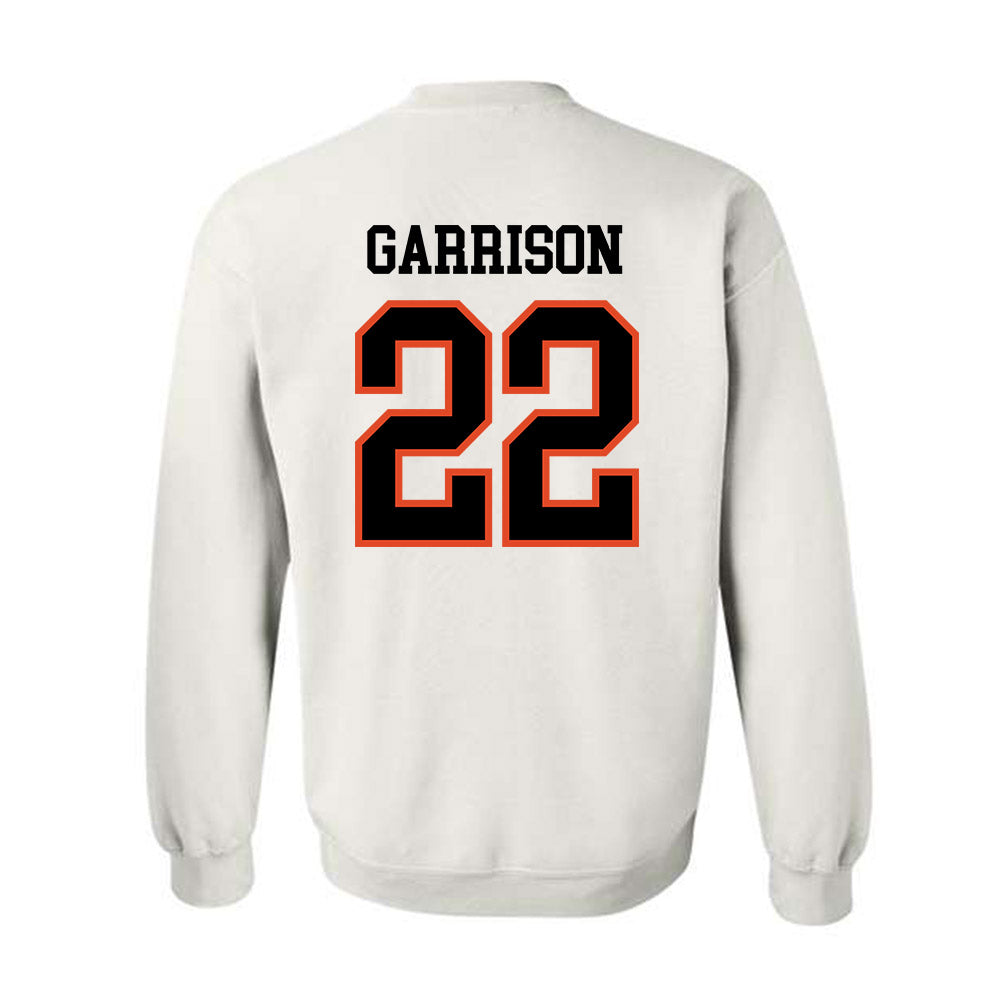 Oregon State - NCAA Football : Tre Garrison - Classic Shersey Crewneck Sweatshirt-1