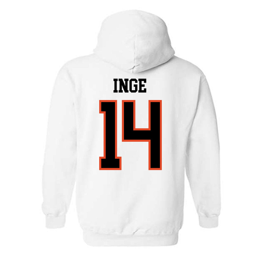 Oregon State - NCAA Baseball : Tyler Inge - Classic Shersey Hooded Sweatshirt-1