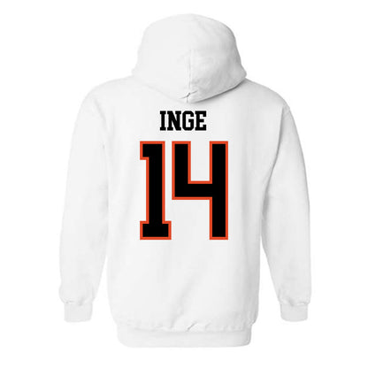 Oregon State - NCAA Baseball : Tyler Inge - Classic Shersey Hooded Sweatshirt-1