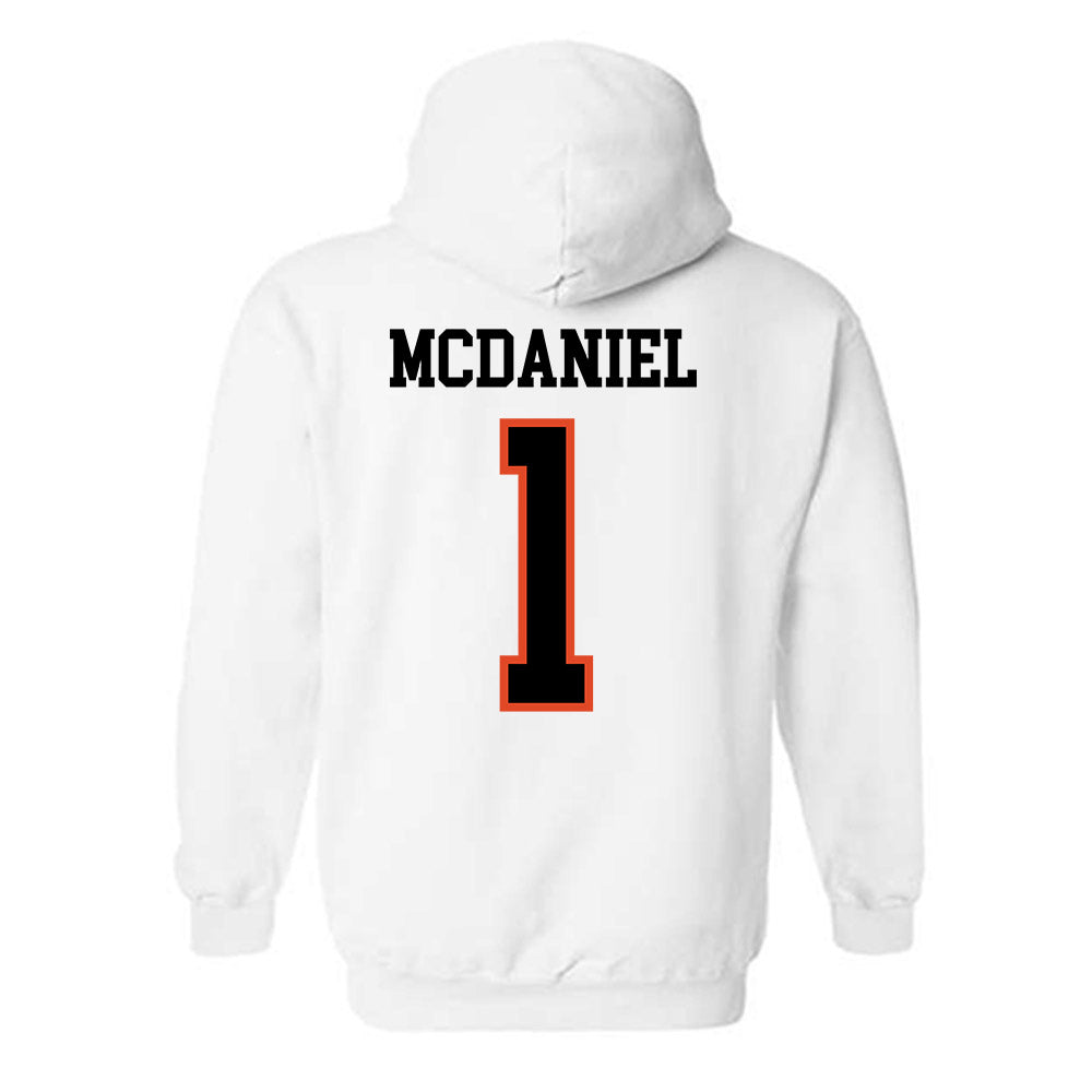 Oregon State - NCAA Football : Adonis McDaniel - Classic Shersey Hooded Sweatshirt-1