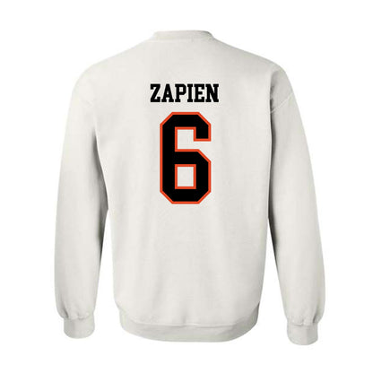 Oregon State - NCAA Men's Soccer : Javier Zapien - Classic Shersey Crewneck Sweatshirt-1