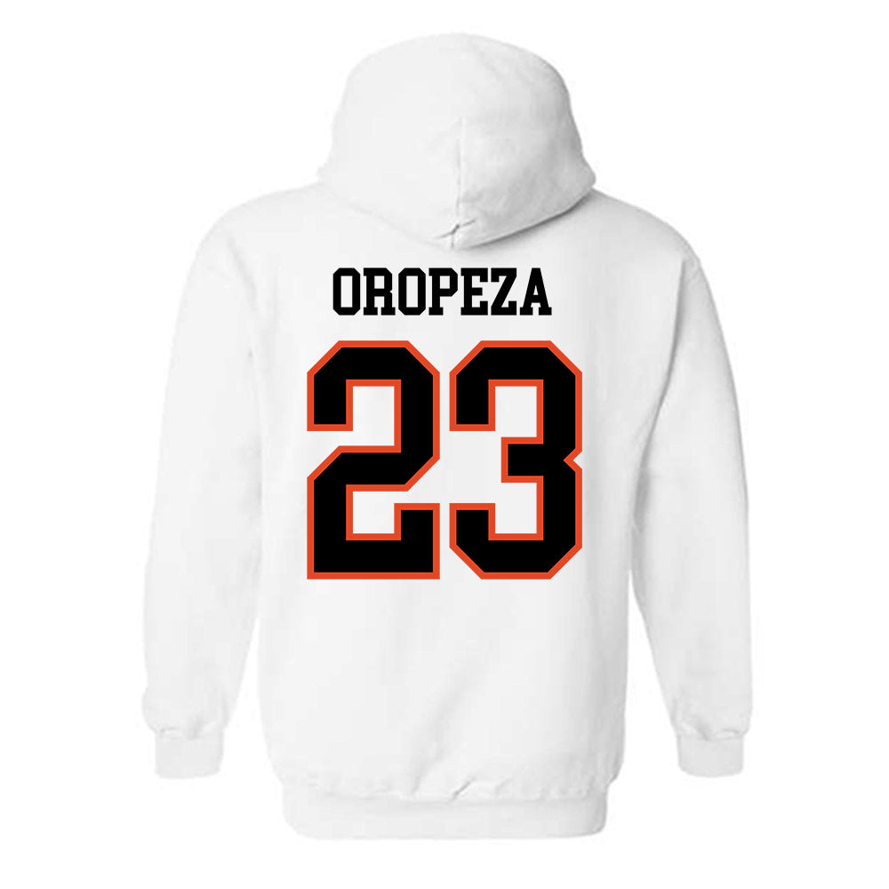 Oregon State - NCAA Women's Soccer : Leanne Oropeza - Classic Shersey Hooded Sweatshirt-1