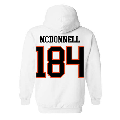 Oregon State - NCAA Wrestling : TJ McDonnell - Classic Shersey Hooded Sweatshirt-1