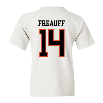 Oregon State - NCAA Football : Eddie Freauff - Classic Shersey Youth T-Shirt-1
