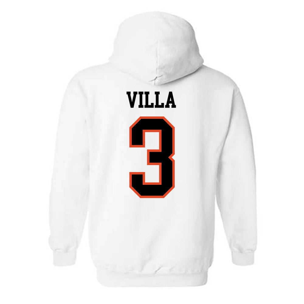 Oregon State - NCAA Women's Basketball : Jenna Villa - Classic Shersey Hooded Sweatshirt-1