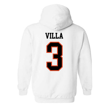 Oregon State - NCAA Women's Basketball : Jenna Villa - Classic Shersey Hooded Sweatshirt-1