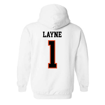 Oregon State - NCAA Football : Dylan Layne - Classic Shersey Hooded Sweatshirt-1