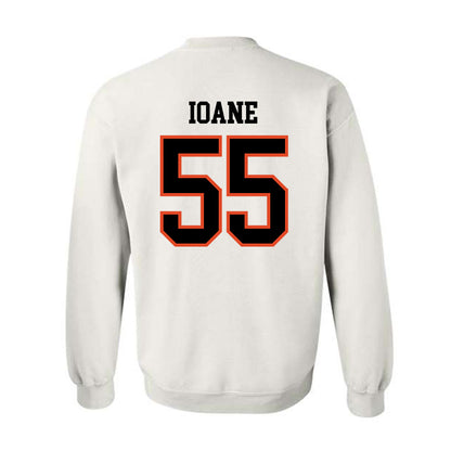 Oregon State - NCAA Football : Jeremiah Ioane - Classic Shersey Crewneck Sweatshirt-1