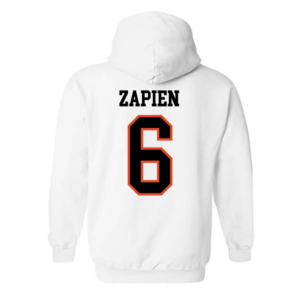 Oregon State - NCAA Men's Soccer : Javier Zapien - Classic Shersey Hooded Sweatshirt-1