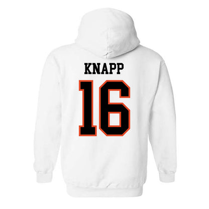 Oregon State - NCAA Football : Logan Knapp - Classic Shersey Hooded Sweatshirt-1