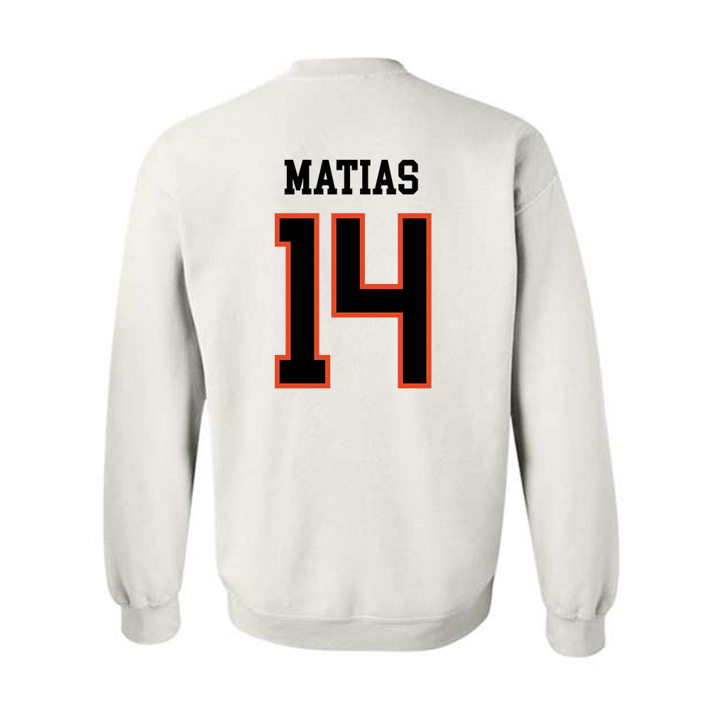 Oregon State - NCAA Women's Volleyball : Jackie Matias - Classic Shersey Crewneck Sweatshirt-1
