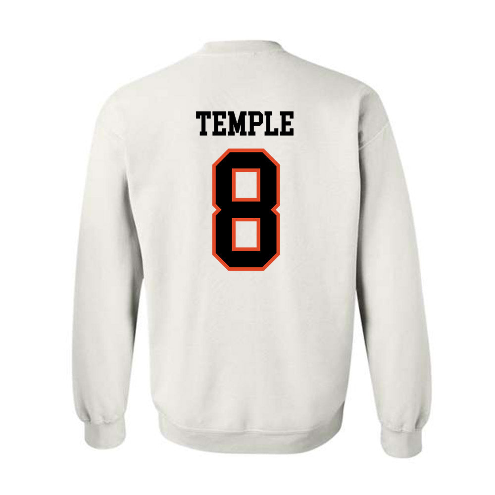 Oregon State - NCAA Football : DeCorion Temple - Classic Shersey Crewneck Sweatshirt-1