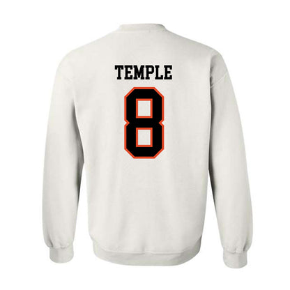Oregon State - NCAA Football : DeCorion Temple - Classic Shersey Crewneck Sweatshirt-1