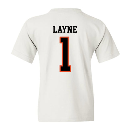 Oregon State - NCAA Football : Dylan Layne - Classic Shersey Youth T-Shirt-1