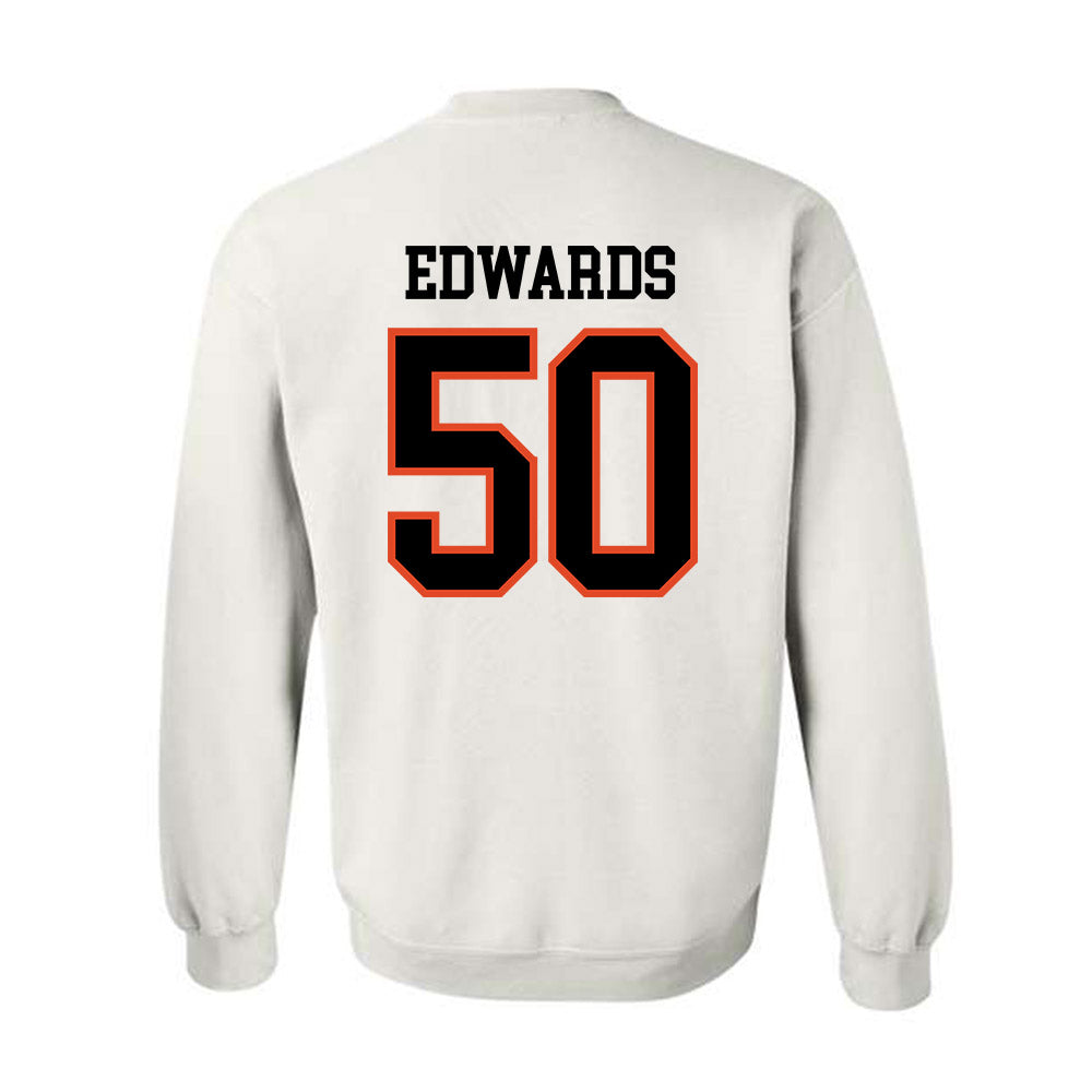 Oregon State - NCAA Baseball : Zach Edwards - Classic Shersey Crewneck Sweatshirt-1