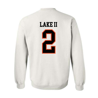 Oregon State - NCAA Men's Basketball : Josiah Lake II - Classic Shersey Crewneck Sweatshirt-1