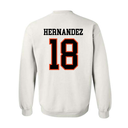 Oregon State - NCAA Men's Soccer : Oliver Hernandez - Classic Shersey Crewneck Sweatshirt-1