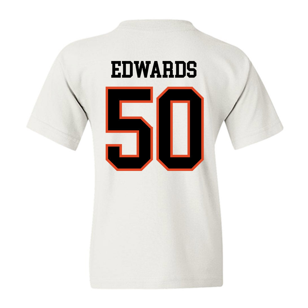 Oregon State - NCAA Baseball : Zach Edwards - Classic Shersey Youth T-Shirt-1